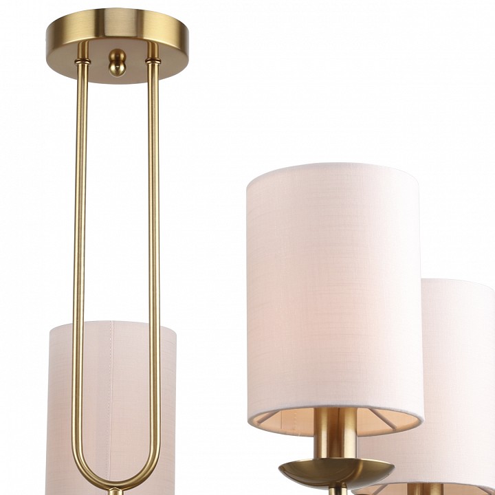 Люстра на штанге escada eclipse 10166/5pl brass