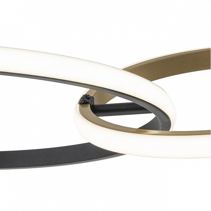 Подвесной светильник escada relation 10230/2led black/gold