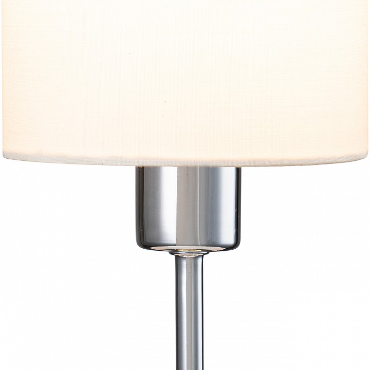 Настольная лампа декоративная escada denver 1109/1 chrome/beige
