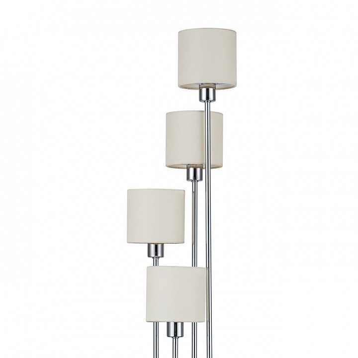 Торшер escada denver 1109/4 chrome/beige