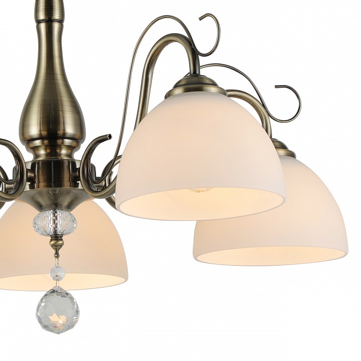 Люстра на штанге escada essay 1149/5p bronze