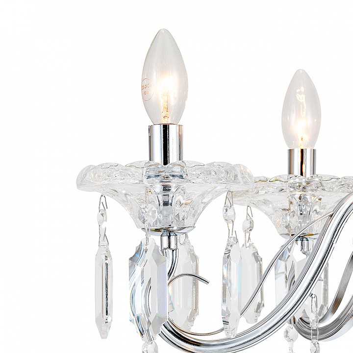 Подвесная люстра escada fantail 2111/5p chrome