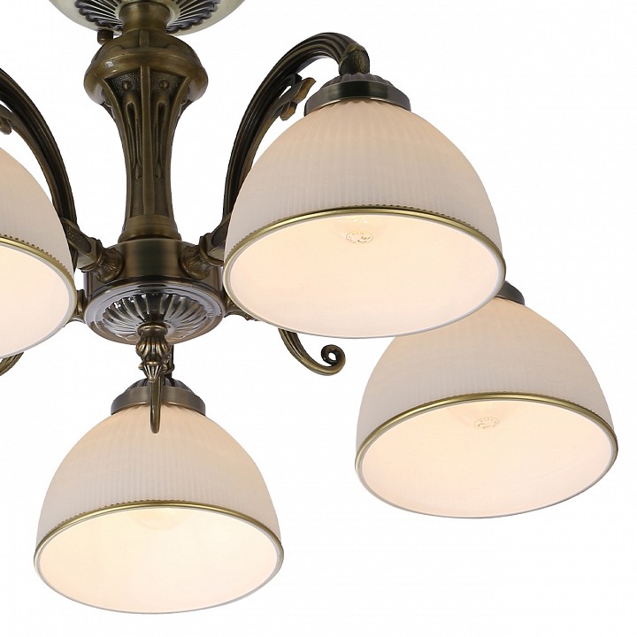 Люстра на штанге escada ballad 2134/5p bronze