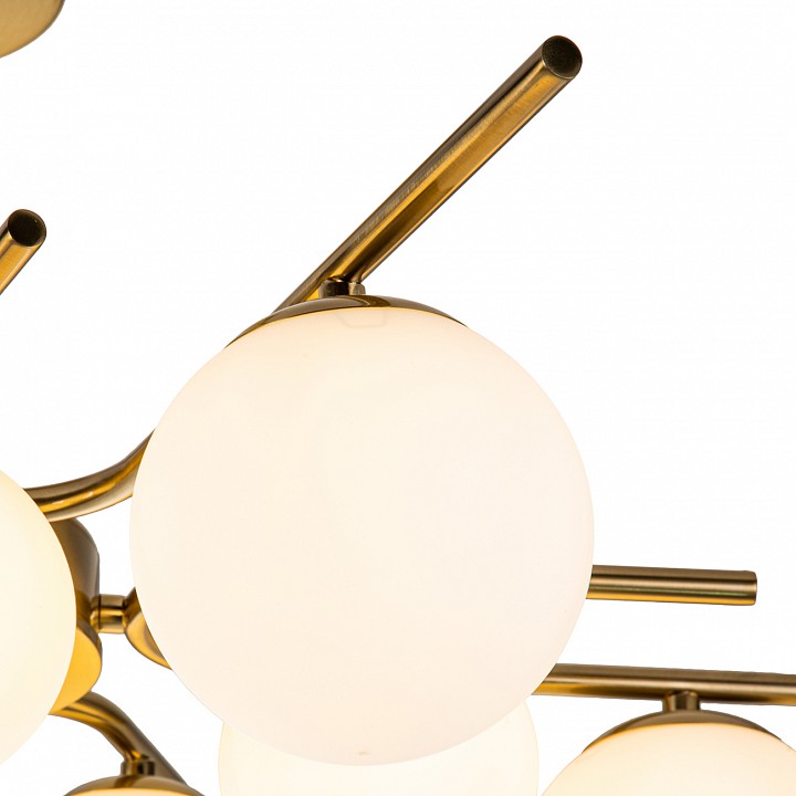Люстра на штанге escada sphere 642/10p brass