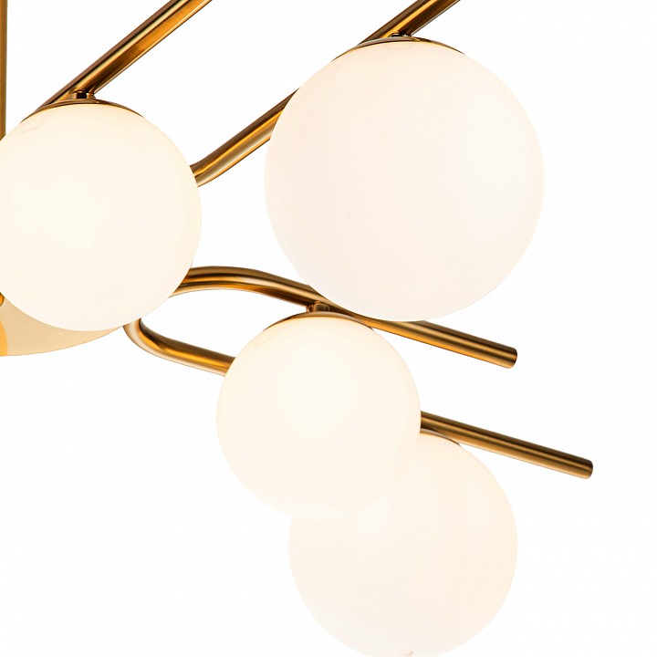 Люстра на штанге escada sphere 642/8p brass