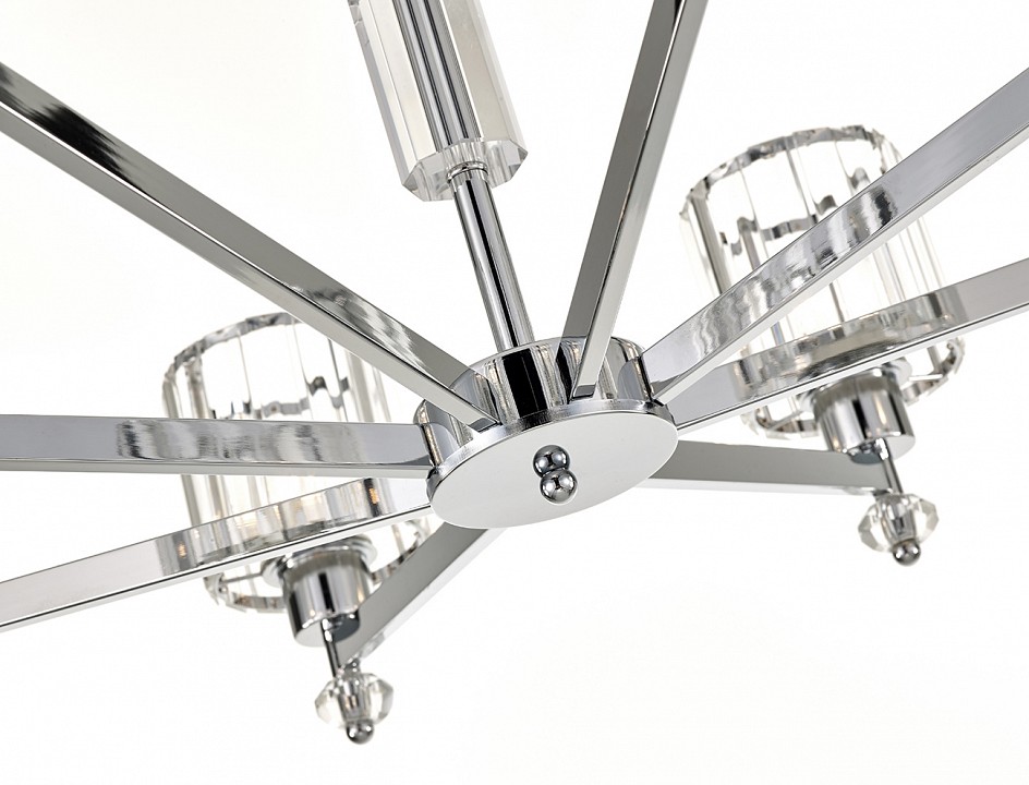 Подвесная люстра escada adorn 691/8s (chrome)