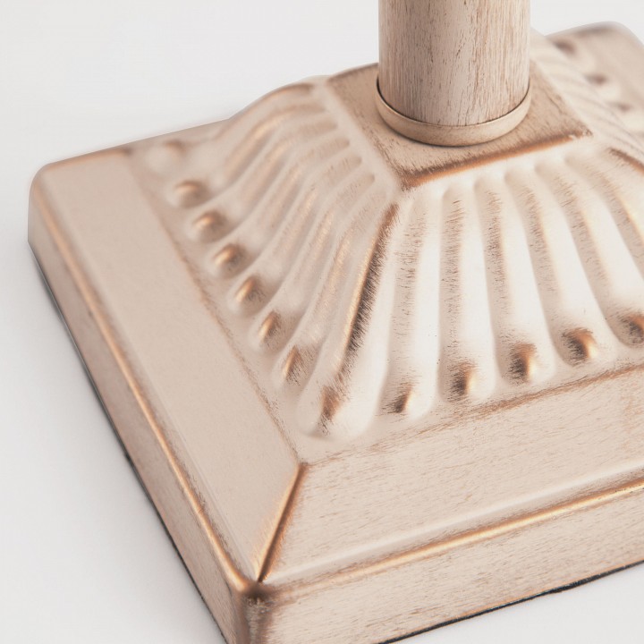 Настольная лампа декоративная eurosvet berlin 01061/1 белый с золотом