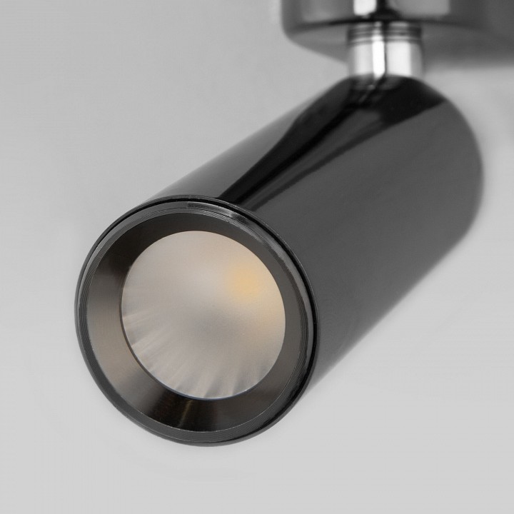 Бра с подсветкой eurosvet pitch 40020/1 led черный жемчуг