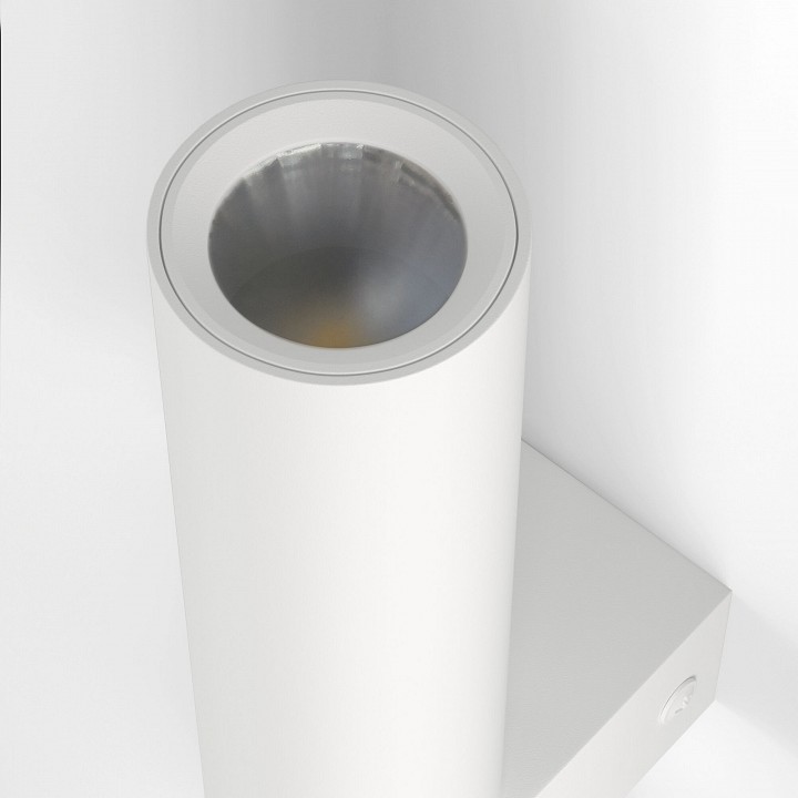 Бра с подсветкой eurosvet pitch 40020/1 led белый/хром