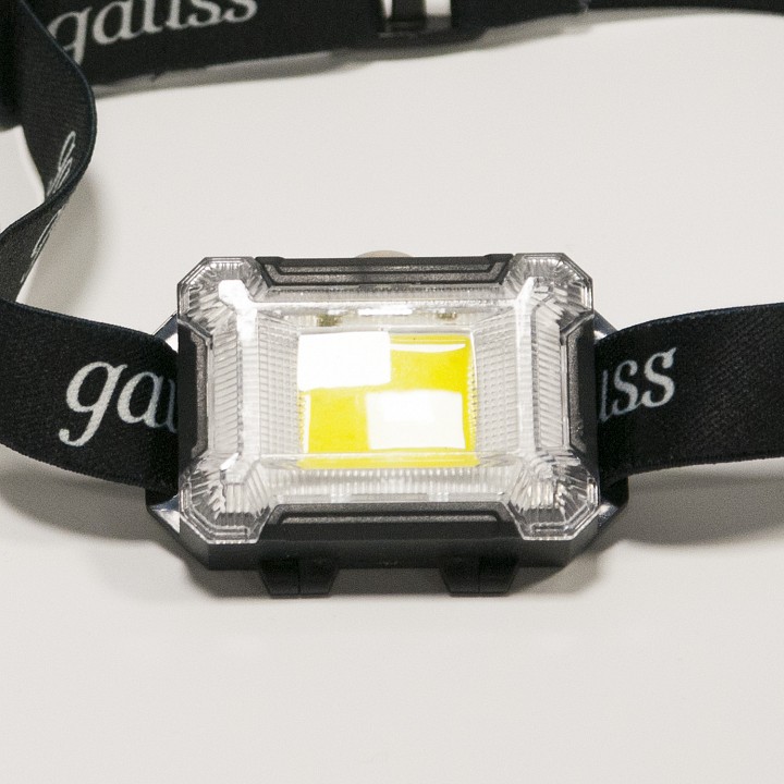 Фонарь налобный gauss gf300 gf304