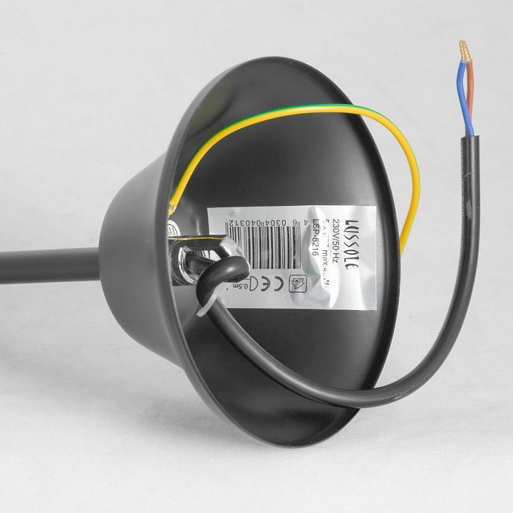 Подвесная люстра lussole lattice 1 grlsp-8216