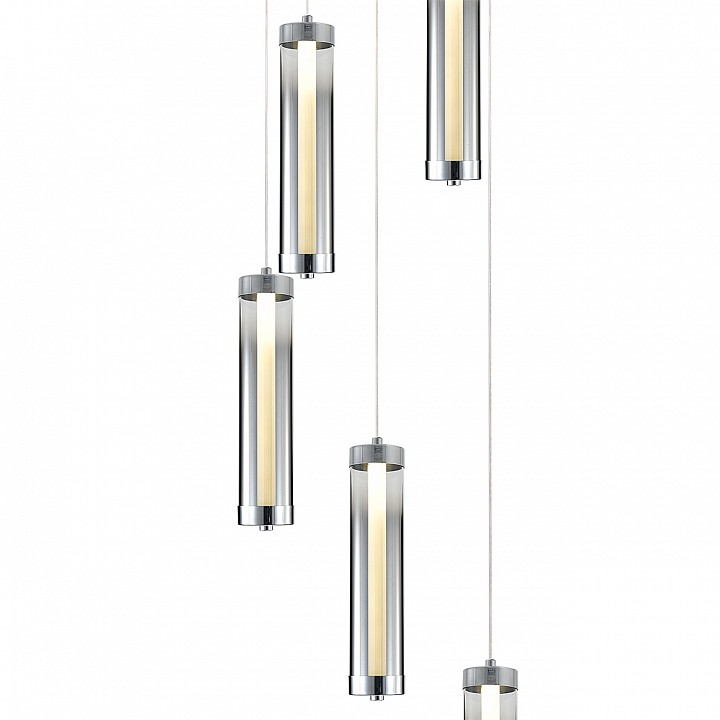 Подвесной светильник indigo rilucente 11061/5p chrome