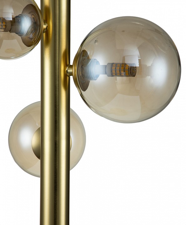 Настольная лампа декоративная indigo canto 11026/4t gold