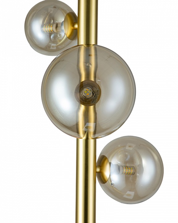 Торшер indigo canto 11026/4f gold