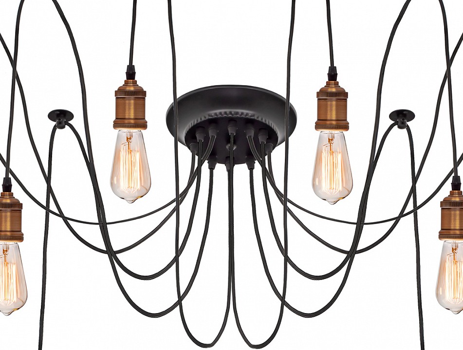 Подвесная люстра loft it spider loft1162a/10