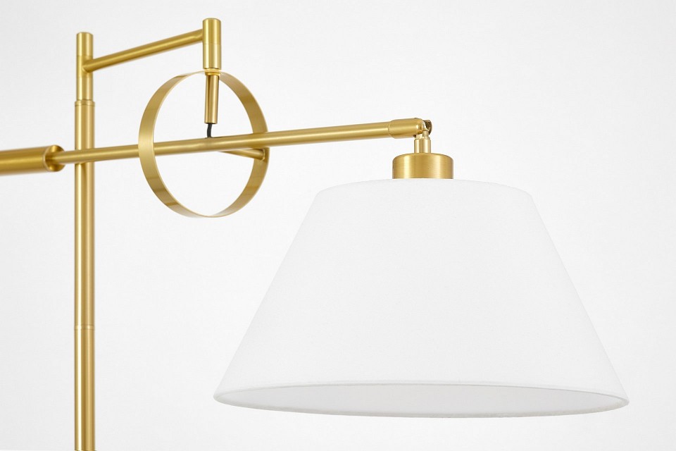 Настольная лампа декоративная lumina deco 1124 ldt 1124 md+wt