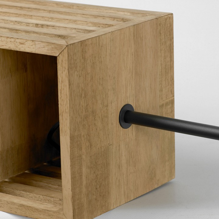 Торшер с полкой lussole prairie lsp-0653