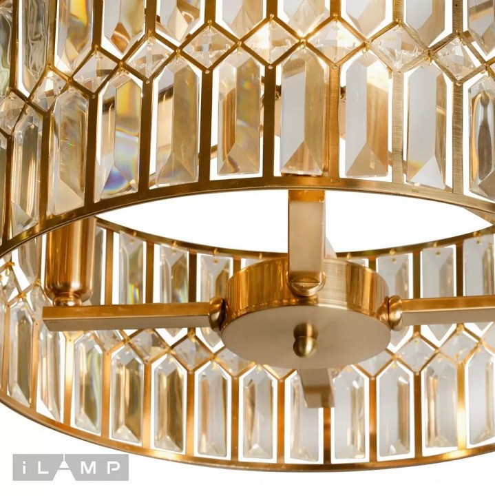 Подвесной светильник ilamp form 6122-420 br