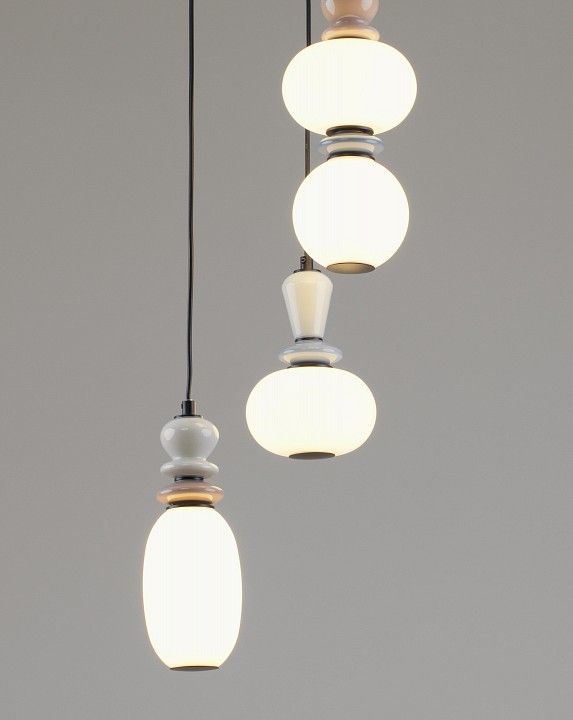 Подвесная люстра moderli glaze v11702-pl