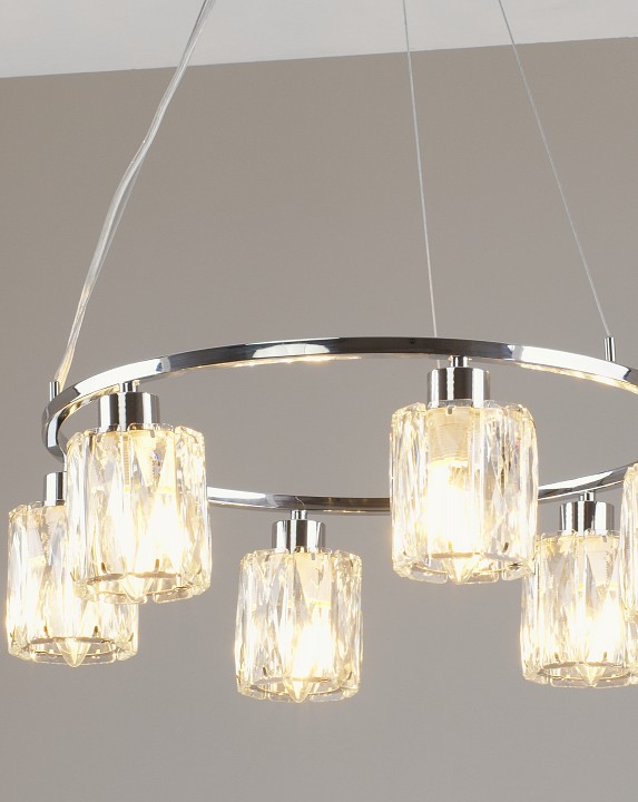Подвесная люстра moderli prismique v11707-6p