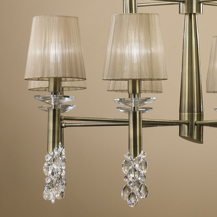 Подвесная люстра mantra tiffany 3870