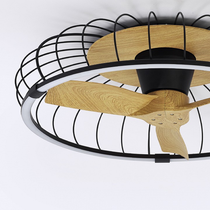 Светильник с вентилятором mantra (люстры-вентиляторы) nature 7808