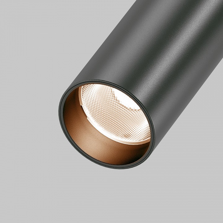 Светильник на штанге maytoni focus led c055cl-l12b2.7k-w-b