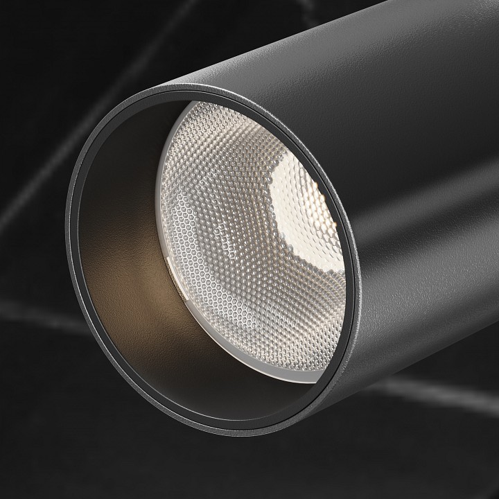 Светильник на штанге maytoni technical focus led c055cl-l12w2.7k-ss-b