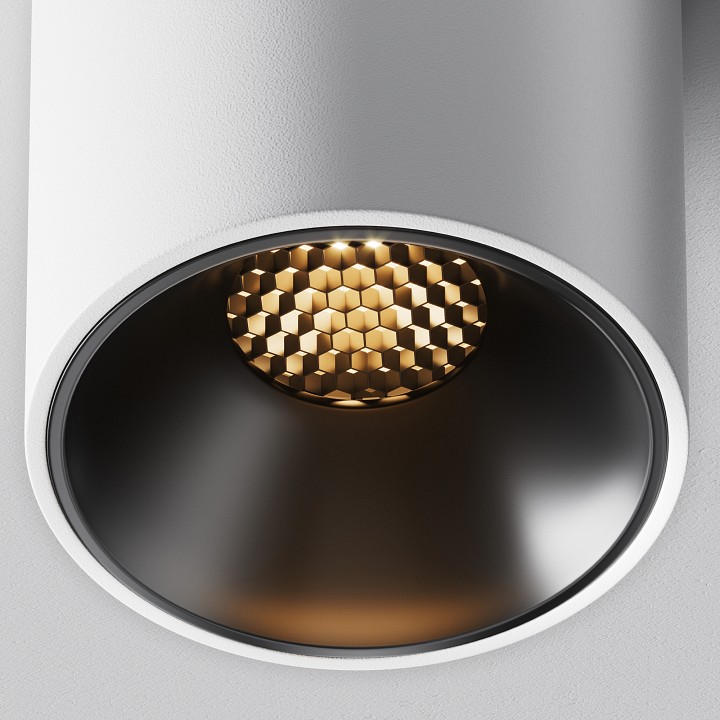 Накладной светильник maytoni alfa led c064cl-8w2.7k-rd-wb