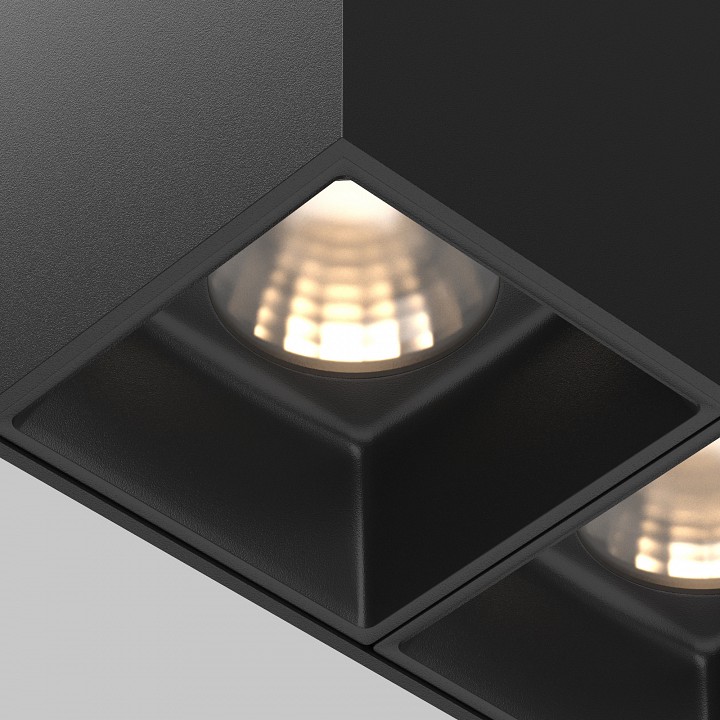 Накладной светильник maytoni alfa led c065cl-02-l12w3k-b