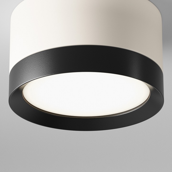 Накладной светильник maytoni hoop c086cl-gx53-srd-wb