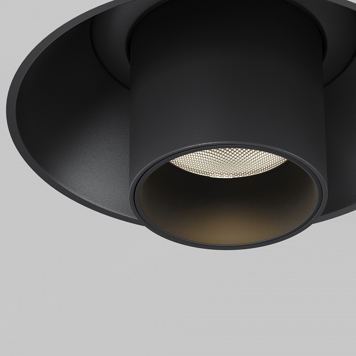 Встраиваемый светильник maytoni focus t c140trs-l200-7w3k-b