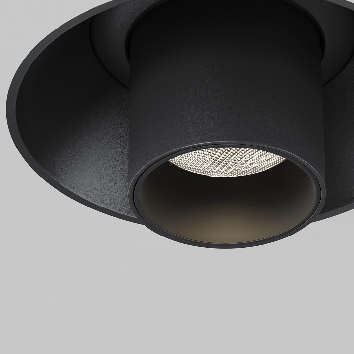 Встраиваемый светильник maytoni focus t c140trs-l200-7w4k-b