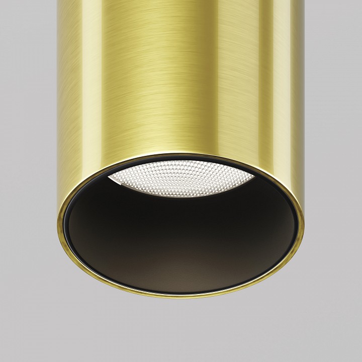 Встраиваемый светильник на штанге maytoni focus t c141rs-l125-6w4k-bbs