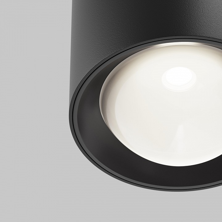 Накладной светильник maytoni lens c217cl-15w4k-b