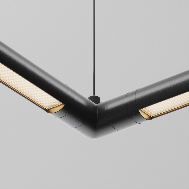 Токопровод концевой maytoni  ca028sw-l1000-b