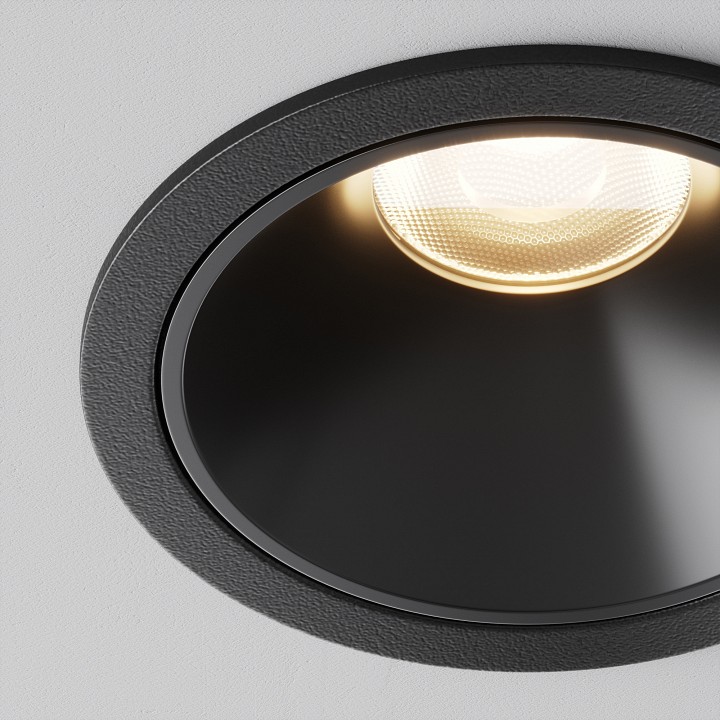 Встраиваемый светильник maytoni alfa led dl043-01-10w3k-rd-b-1