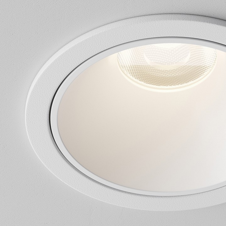 Встраиваемый светильник maytoni alfa led dl043-01-10w4k-rd-w-1