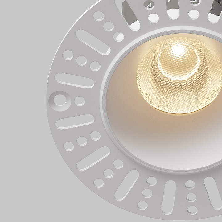 Встраиваемый светильник maytoni dl124-10w-3k-trs-w
