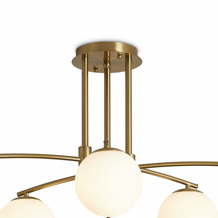 Люстра на штанге freya hanger fr5443cl-06bs