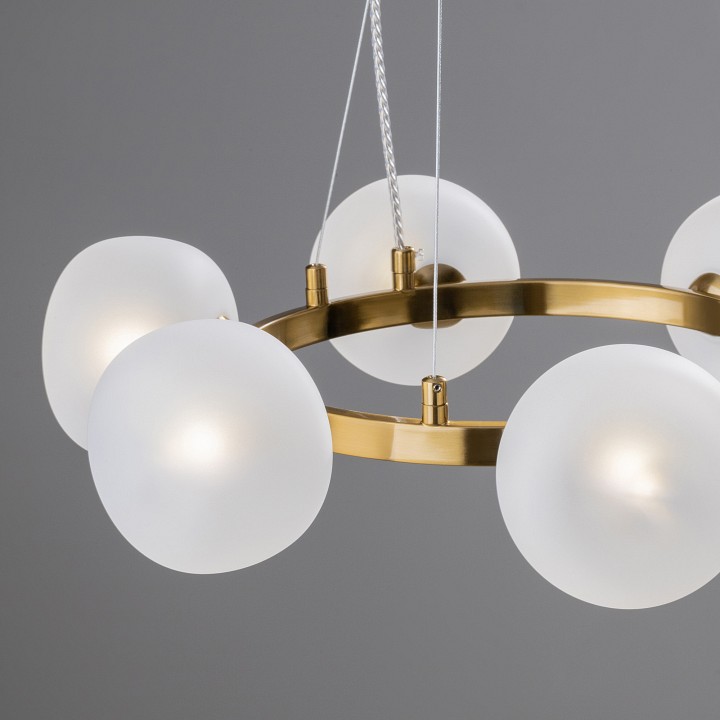 Подвесная люстра freya donuts fr5444pl-06bs