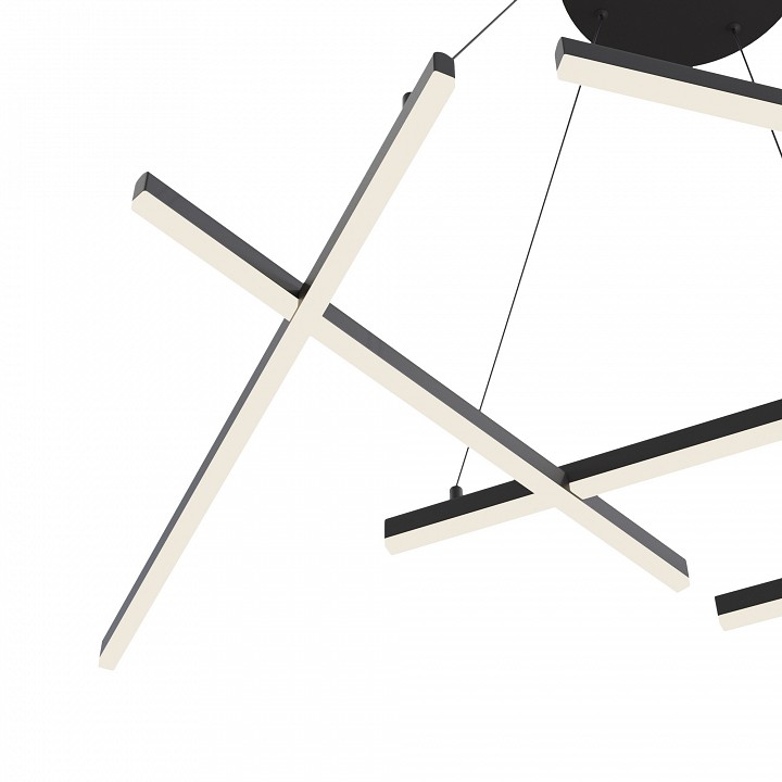 Подвесная люстра maytoni line mod016pl-l80bk