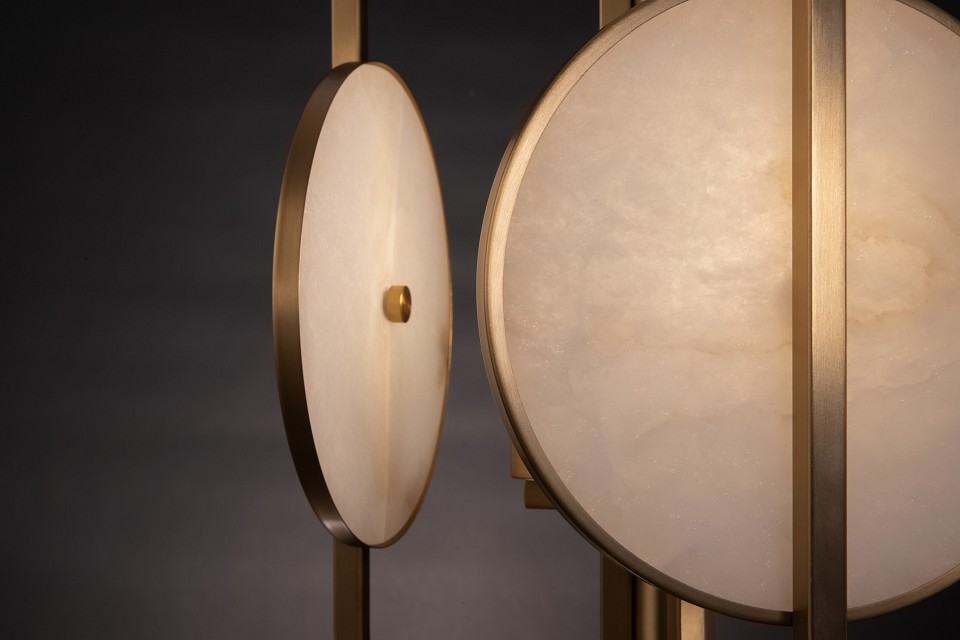 Люстра на штанге maytoni marmo mod099pl-03g