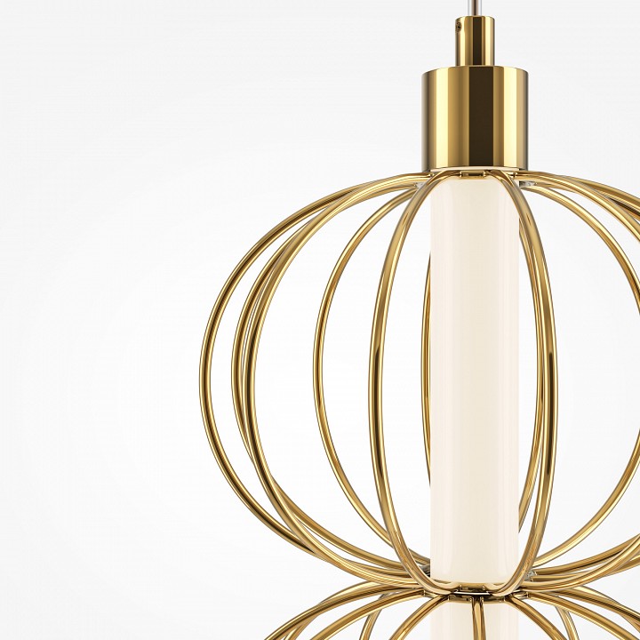 Подвесной светильник maytoni golden cage mod216pl-l10g3k