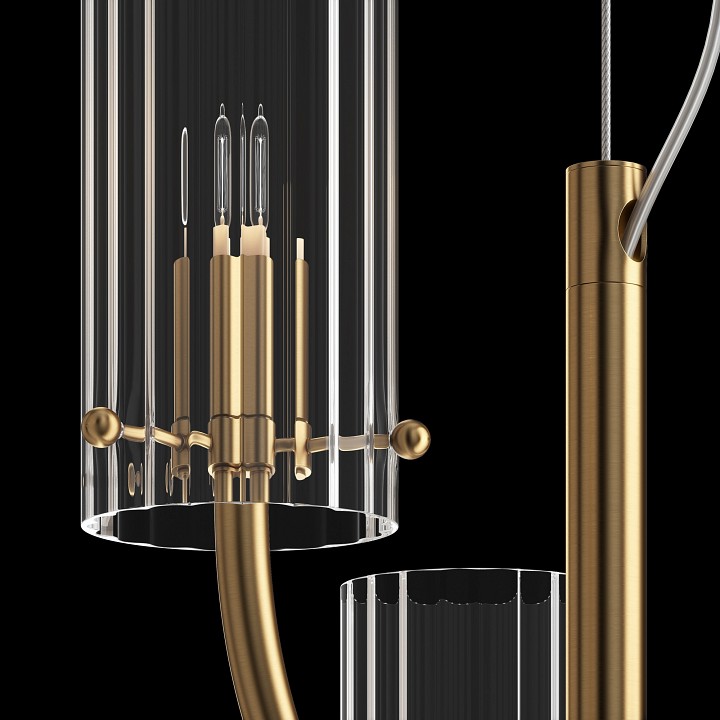 Подвесная люстра maytoni arco mod223pl-03bs