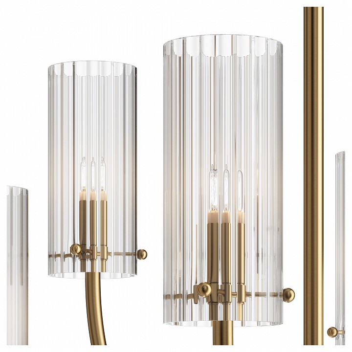 Люстра на штанге maytoni arco mod223pl-06bs