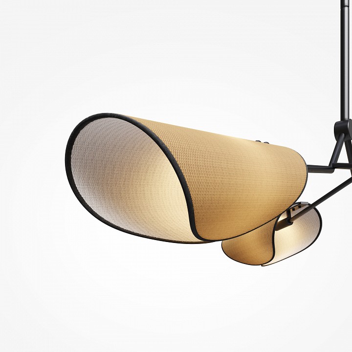 Люстра на штанге maytoni organic mod225pl-04b