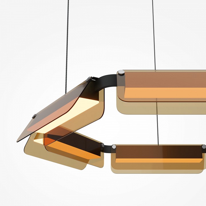 Подвесная люстра maytoni flat mod296pl-l40bc3k