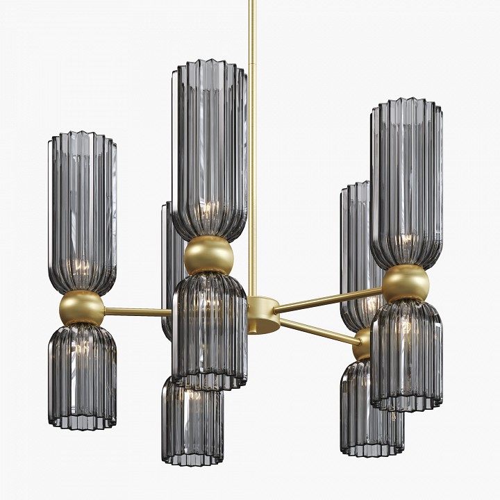 Люстра на штанге maytoni antic mod302pl-10gr