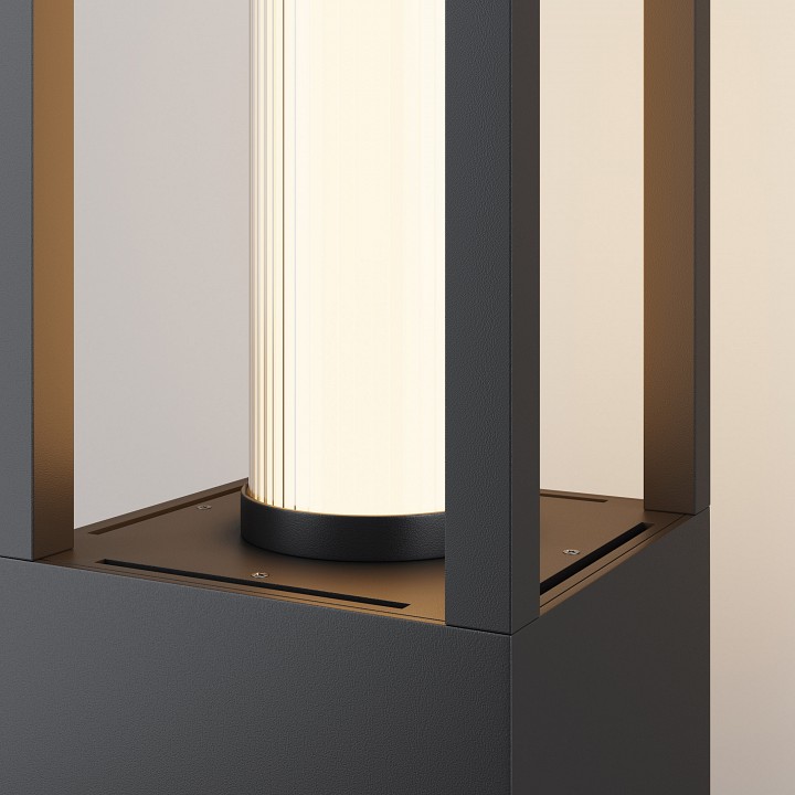 Наземный низкий светильник maytoni expo o480fl-l12b3k